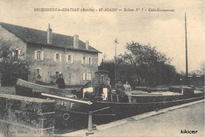 Réchicourt-le-Château (Moselle) - Saint-Blaise - Écluse n°7 - Café-restaurant.jpg