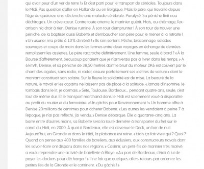 L'Humanité du 4 novembre 2014 - Denise Fleury du BABETTE (3).jpg