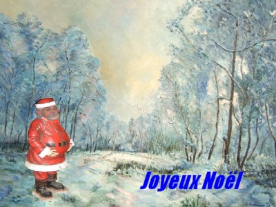 Noël, matin enneigé.JPG