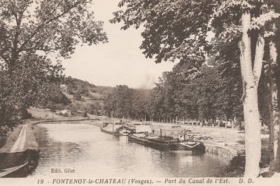 Fontenoy-le-Château (Vosges) - Port du canal de l'Est (1 red).jpg (361.18 Kio) Vu 1415 fois Fontenoy-le-Château (Vosges) - Port du canal de l'Est (1 red).jpg