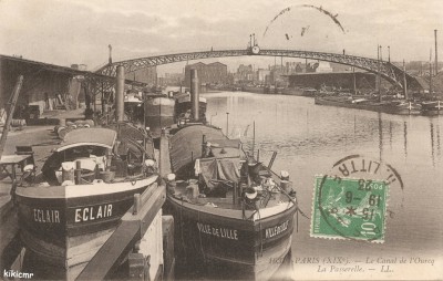 Paris (XIXe) - Le canal de l'Ourcq - La passerelle (1) red.jpg (187.32 Kio) Vu 1439 fois Paris (XIXe) - Le canal de l'Ourcq - La passerelle (1) red.jpg
