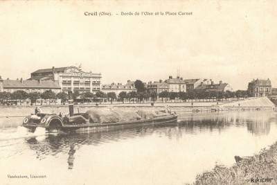 Creil (Oise) - Bords de l'Oise et la place Carnot (1) (red).jpg