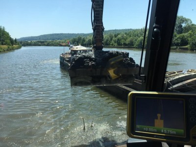 dragueurs Moselle 26 juin 2019 - RECTA et pelle au-dessus de Maron, vus de la pelle.jpg