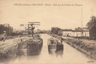 Neuville-sur-l'Escaut - Nord - Vue sur le Canal de l'Escaut (1) (red).jpg