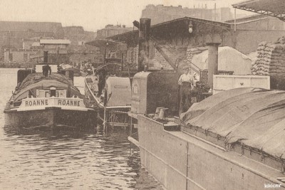 ROANNE - Paris - La Villette - Messageries Fluviales de France - Les automoteurs (2) (red).jpg