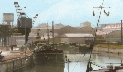 Chauny (02 - Aisne) - Port de Pechiney - St-Gobain (SG3 coul) (07).jpg