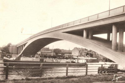 Conflans-Sainte-Honorine (Seine-et-Oise) - Fin d'Oise - Le pont (a).jpg