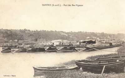 Saintry (S.-et-O.) - Port des Bas-Vignons.jpg (87.6 Kio) Vu 1949 fois Saintry (S.-et-O.) - Port des Bas-Vignons.jpg