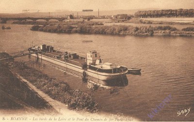 Roanne - Les bords de la Loire et le pont du chemin de fer Paris-Lyon (Copier).jpg