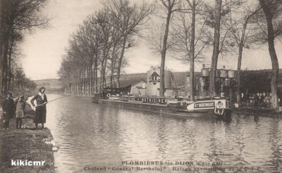 Plombières-les-Dijon (Côte d'Or) - Chaland GENERAL BERTHELOT - bateau ravitailleur de la CIP (1) (Copier).jpg