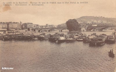 Le conflit de la batellerie - Barrage du quai de Paris dans le port fluvial de Rouen - Chaland, Automoteurs et Remorqueurs (1) (Copier).jpg (71.16 Kio) Vu 2361 fois Le conflit de la batellerie - Barrage du quai de Paris dans le port fluvial de Rouen - Chaland, Automoteurs et Remorqueurs (1) (Copier).jpg