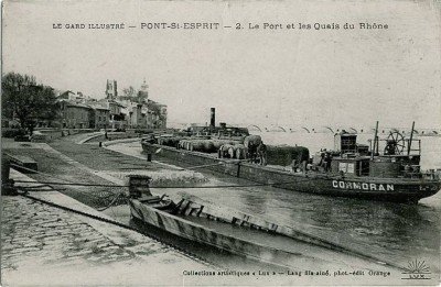 a-Barque Cormoran,Hplm à Pont-saint-Esprit.jpg