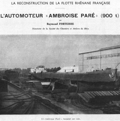 AMBROISE PARE construction - revue navig du rhin novembre 1949 (1) (Copier).jpg